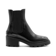 Tod's Stilfull Tronchetto Boot Black, Dam