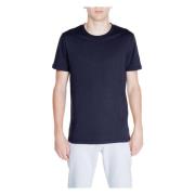 Peuterey Manderly T-shirt Vår/Sommar Kollektion Bomull Blue, Herr