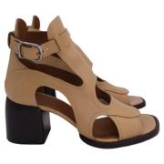 Chloé Pre-owned Pre-owned Laeder sandaler Brown, Dam