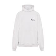 Balenciaga Beverly Hills Oversized Hoodie White, Dam