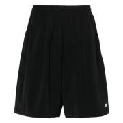 Balenciaga Svarta Stretch Activewear Shorts Black, Herr