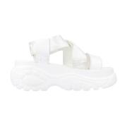 Buffalo Chunky Sole Classic Sandals White, Dam