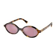 Miu Miu Dam solglasögon i nylon Brown, Dam