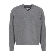 Maison Margiela Stiliga Sweaters Kollektion Gray, Herr