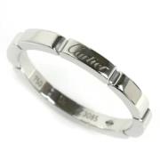 Cartier Vintage Pre-owned Vitt guld ringar Gray, Dam