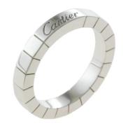 Cartier Vintage Pre-owned Vitt guld ringar Gray, Dam