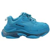 Balenciaga Vintage Pre-owned Plast sneakers Blue, Dam