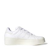 Adidas Platform Sneaker med Vadderad Tunga White, Dam