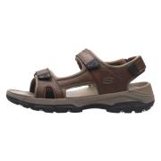 Skechers Spår Komfort Sandal Brown, Herr