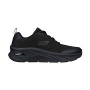 Skechers Herr Arch Fit D'Lux Sneakers Black, Herr