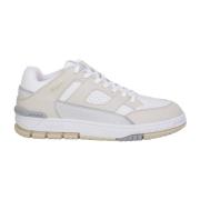 Axel Arigato Metallic Logo Sneakers med Frontstängning Beige, Herr