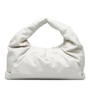 Bottega Veneta Vintage Pre-owned Laeder handvskor White, Dam