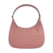 Michael Kors Stilren Crossbodyväska med Innerficka Pink, Dam