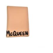 Alexander McQueen Snygg Korthållare Beige, Herr