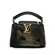 Louis Vuitton Vintage Pre-owned Tyg handvskor Black, Dam
