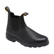 Blundstone Vattentäta svarta läder Chelsea-stövlar Black, Unisex