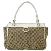 Gucci Vintage Pre-owned Canvas gucci-vskor Brown, Dam