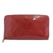 Louis Vuitton Vintage Pre-owned Tyg plnbcker Red, Dam