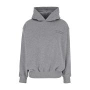 Philosophy di Lorenzo Serafini Grå Hoodie med Logotyptryck Gray, Dam