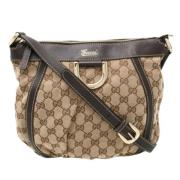 Gucci Vintage Pre-owned Tyg gucci-vskor Beige, Dam