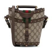 Gucci Vintage Pre-owned Tyg gucci-vskor Beige, Dam