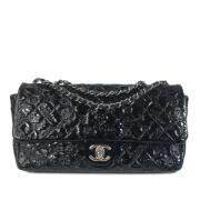 Chanel Vintage Pre-owned Laeder chanel-vskor Black, Dam