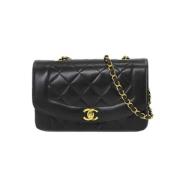 Chanel Vintage Pre-owned Laeder chanel-vskor Black, Dam