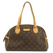 Louis Vuitton Vintage Pre-owned Canvas louis-vuitton-vskor Brown, Dam