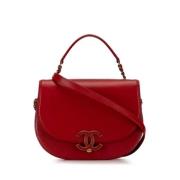 Chanel Vintage Pre-owned Laeder handvskor Red, Dam