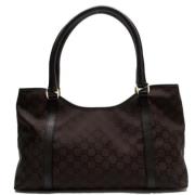 Gucci Vintage Pre-owned Laeder axelremsvskor Brown, Dam