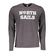 North Sails Stilren Eye-Catching Bomull Tee Gray, Herr