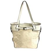 Gucci Vintage Pre-owned Canvas totevskor White, Dam