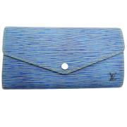 Louis Vuitton Vintage Pre-owned Tyg plnbcker Blue, Dam