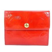 Louis Vuitton Vintage Pre-owned Laeder plnbcker Red, Dam