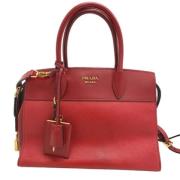 Prada Vintage Pre-owned Tyg prada-vskor Red, Dam