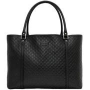 Gucci Vintage Pre-owned Laeder totevskor Black, Dam