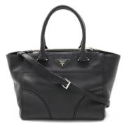 Prada Vintage Pre-owned Laeder prada-vskor Black, Dam