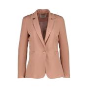 Amélie & Amélie Oudroze Chic Blazer Pink, Dam