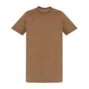 Rick Owens T-shirt Level T Brown, Herr