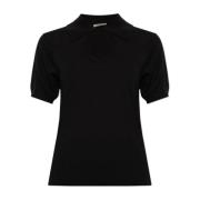 By Malene Birger Polo Talallia Black, Dam