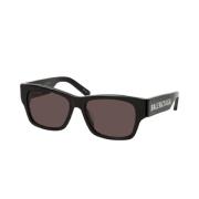 Balenciaga Stiliga solglasögon i färg 001 Black, Unisex