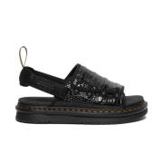 Dr. Martens Lädersandaler med Mura-stil Black, Unisex