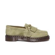 Dr. Martens Adrian Snaffle Suede Loafers Desert Oasis Green, Herr