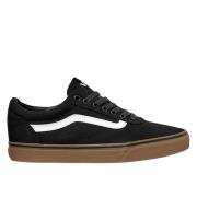 Vans Canvas Ward Sneakers Black, Herr