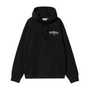 Carhartt Wip Onyx Script Huvtröja Black, Herr