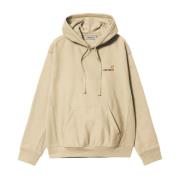 Carhartt Wip Huvtröja med amerikansk skrift Beige, Herr