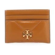 Tory Burch Quilted Kira Kreditkortshållare Brown, Dam