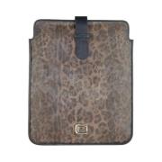 Cavalli Class Elegant Leopard Tablet Fodral Brown, Unisex