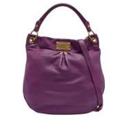 Marc Jacobs Pre-owned Pre-owned Laeder handvskor Purple, Dam