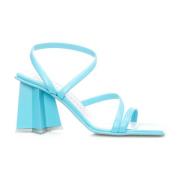 Chiara Ferragni Collection High Heel Sandals Blue, Dam